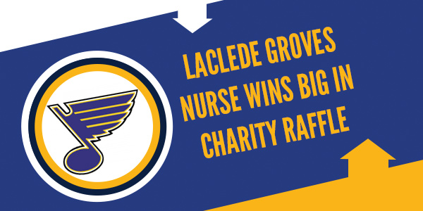 Laclede Groves Nurse Wins Big in Charity Raffle